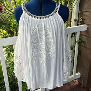 INC Women’s Cold Shoulder Blouse